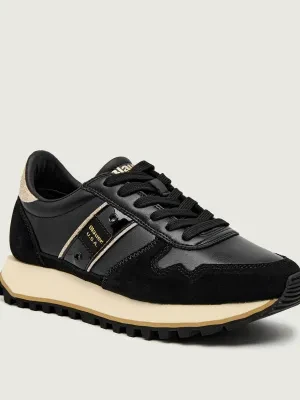 BLAUER Sneakersy MILLEN03 | z dodatkiem skóry