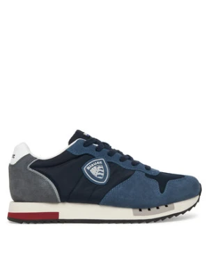 Blauer Sneakersy S6QUEENS05/MES Granatowy