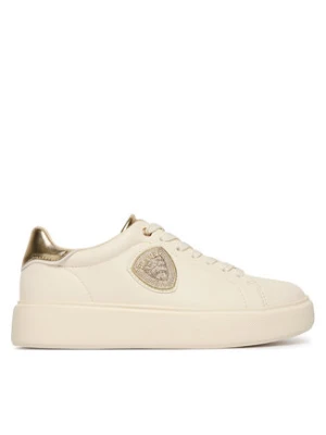 Blauer Sneakersy S6VENUS01/LEM Écru