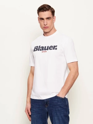 BLAUER T-shirt ERNST | Regular Fit biały