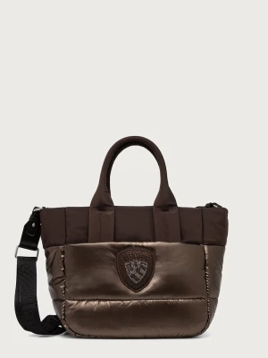 Blauer torebka crossbody damska brązowy