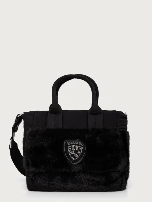 Blauer torebka crossbody damska czarny