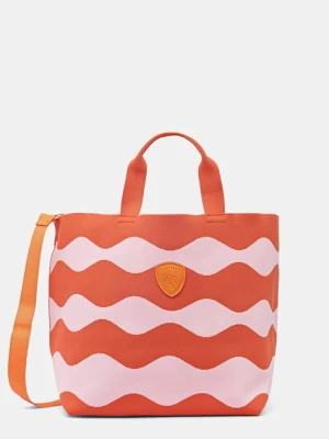 Blauer torebka shopper damska