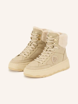 Blauer Wysokie Sneakersy Maribel beige