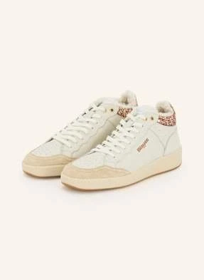 Blauer Wysokie Sneakersy olympia13 Z Cekinami weiss