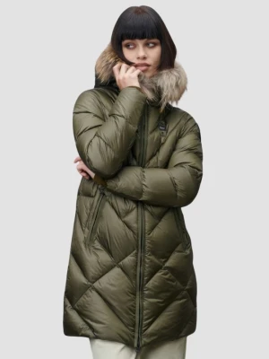 BLAUER Zielona damska kurtka Althea Raincoat Long Jackets, Rozmiar L Blauer USA