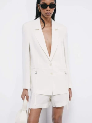 Blazer tailoring z wiązaniami PATRIZIA PEPE