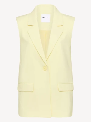 Blazer Weste żółty Tamaris