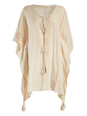 BLE Kaftan w kolorze beżowym rozmiar: onesize