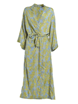 BLE Kimono w kolorze niebiesko-żółtym rozmiar: onesize