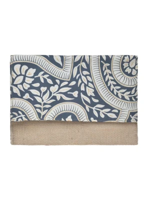 BLE Kopertówka w kolorze granatowo-beżowym - 24 x 17 x 1 cm rozmiar: onesize