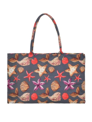 BLE Shopper bag w kolorze antracytowym - 58 x 32 cm rozmiar: onesize