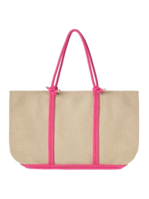 BLE Shopper bag w kolorze beżowym - 50 x 33 x 10 cm rozmiar: onesize