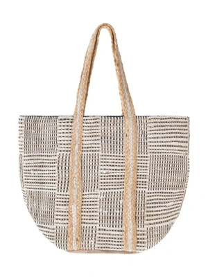 BLE Shopper bag w kolorze kremowym - 40 x 31 cm rozmiar: onesize