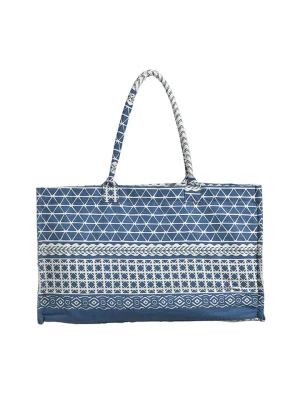 BLE Shopper bag w kolorze niebieskim - 45 x 35 x 20 cm rozmiar: onesize