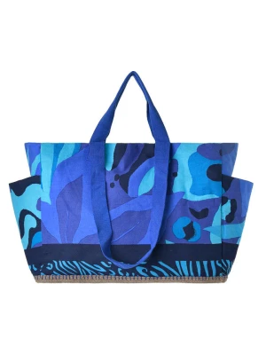 BLE Shopper bag w kolorze niebieskim - 48 x 38 x 18 cm rozmiar: onesize