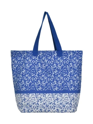 BLE Shopper bag w kolorze niebieskim - 58 x 32 cm rozmiar: onesize