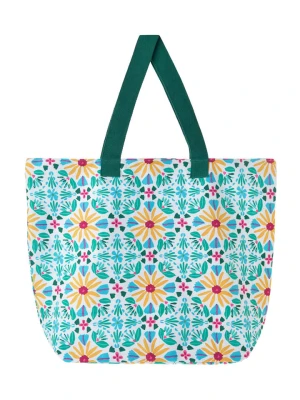 BLE Shopper bag w kolorze turkusowym - 40 x 43 x 20 cm rozmiar: onesize
