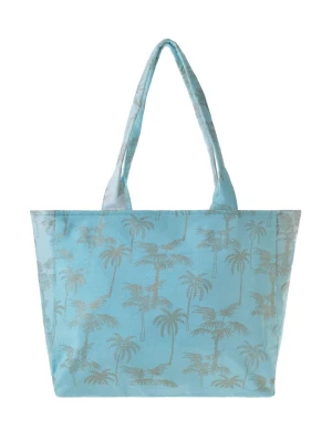 BLE Shopper bag w kolorze turkusowym - 42 x 35 x 20 cm rozmiar: onesize