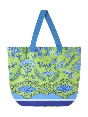 BLE Shopper bag w kolorze zielonym - 40 x 43 x 20 cm rozmiar: onesize