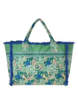 BLE Shopper bag w kolorze zielonym - 42 x 30 x 20 cm rozmiar: onesize