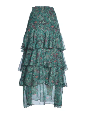 BLE Spódnica w kolorze turkusowym rozmiar: onesize