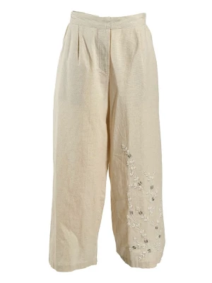 BLE Spodnie w kolorze beżowym rozmiar: onesize