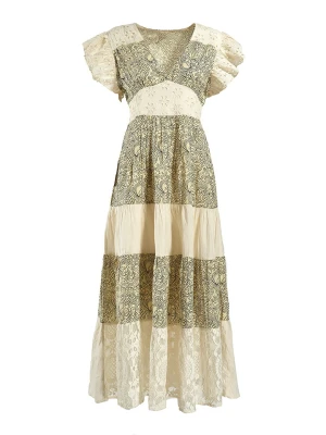 BLE Sukienka w kolorze beżowym rozmiar: onesize