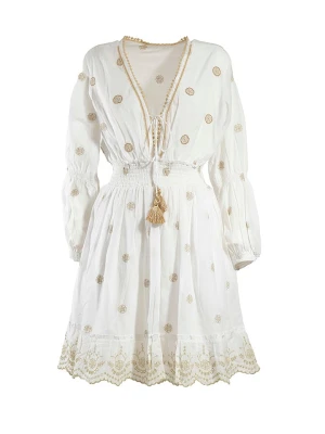 BLE Sukienka w kolorze białym rozmiar: onesize