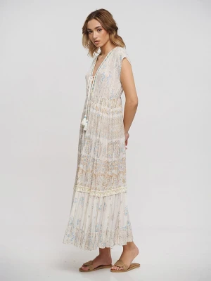 BLE Sukienka w kolorze kremowym rozmiar: onesize