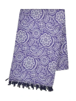 BLE Szal w kolorze fioletowym - 180 x 700 cm rozmiar: onesize