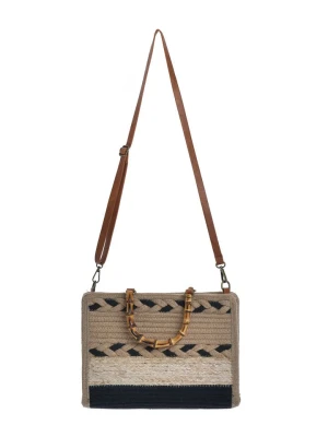 BLE Torebka w kolorze beżowym - 31 x 23 x 8 cm rozmiar: onesize