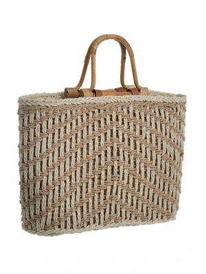 BLE Torebka w kolorze beżowym - 35 x 25 x 12 cm rozmiar: onesize