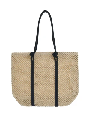 BLE Torebka w kolorze beżowym - 35 x 30 x 15 cm rozmiar: onesize