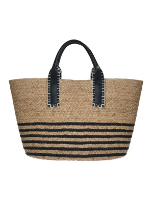 BLE Torebka w kolorze beżowym - 37 x 27 x 20 cm rozmiar: onesize