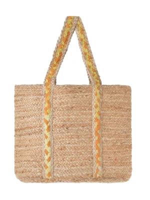 BLE Torebka w kolorze beżowym - 38 x 31 x 15 cm rozmiar: onesize