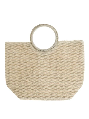 BLE Torebka w kolorze beżowym - 40 x 33 x 10 cm rozmiar: onesize