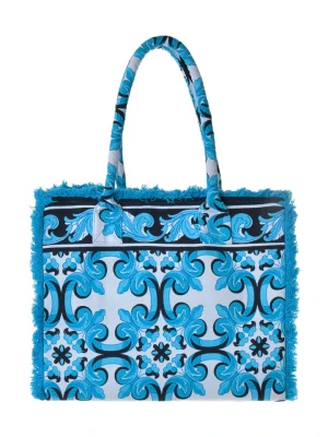 BLE Torebka w kolorze błękitnym - 35 x 30 x 20 cm rozmiar: onesize
