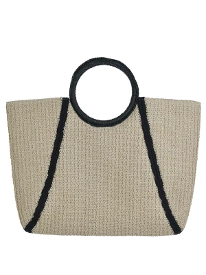 BLE Torebka w kolorze jasnobrązowym - 45 x 25 x 15 cm rozmiar: onesize