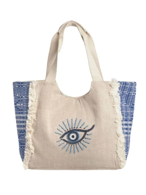 BLE Torebka w kolorze kremowo-niebieskim - 22 x 12, 5 x 6 cm rozmiar: onesize