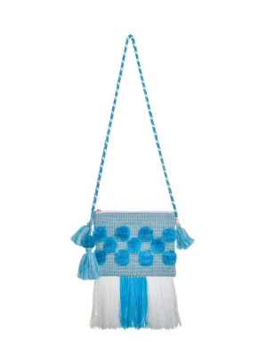 BLE Torebka w kolorze niebieskim - 26 x 23 cm rozmiar: onesize