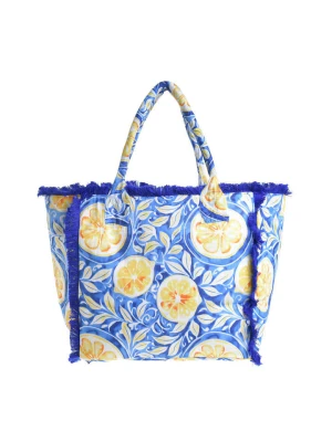 BLE Torebka w kolorze niebieskim - 35 x 30 x 20 cm rozmiar: onesize