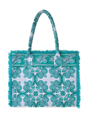 BLE Torebka w kolorze turkusowym - 35 x 30 x 20 cm rozmiar: onesize