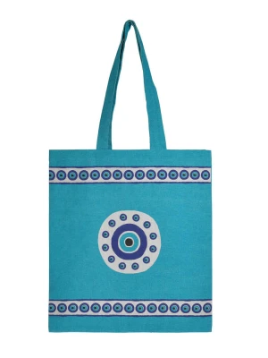 BLE Torebka w kolorze turkusowym - 38 x 42 x 2 cm rozmiar: onesize