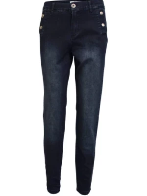 Bleached Skinny Denim Jeans 2-Biz