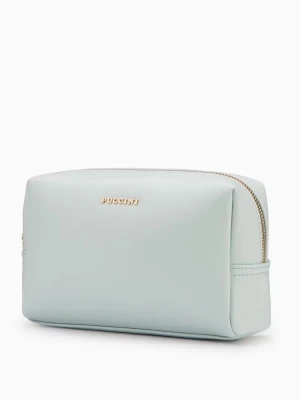 Błękitna kosmetyczka prostokątna  Puccini