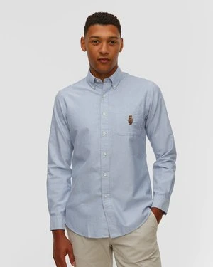 Błękitna Koszula Męska Ralph Lauren Classic Oxford Polo Ralph Lauren