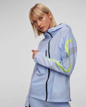 Błękitna Kurtka Sportowa Damska Adidas By Stella Mccartney Truepace