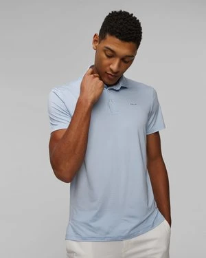 Błękitne polo męskie Ralph Lauren RLX Golf RLX Ralph Lauren
