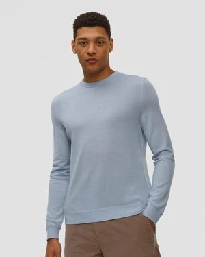 Błękitny Sweter Wełniany Męski Bogner Ole